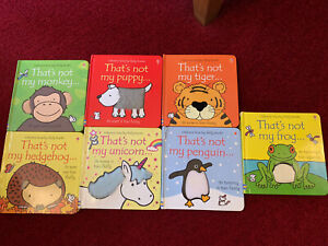 Thats Not My Books Bundle X 7 Hard Back Touchy Feely Books Baby Toddler