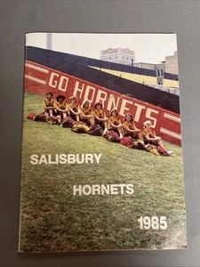 1985 Salisbury Hornets High School Football Program Salisbury NC vs Concord - Picture 1 of 11