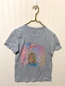 Taylor Swift hellblau Vintage LOVER offizielles Tee T-Shirt Damengröße Small - Bild 1 von 3