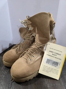 Belleville Army Issue Combat Boots 7,5 N Neu mit Etikett Goretex gefüttert Leder - Bild 1 von 11