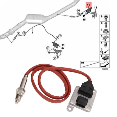 13627812530 Nitrogen Oxygen Sensor Nox Sensor Wear Resistant Heat - Image 1 of 4