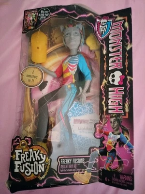 Muñeca Mattel Monster High Freaky Fusion Neighthan Rot 2014 sin abrir Foto 1 de 4