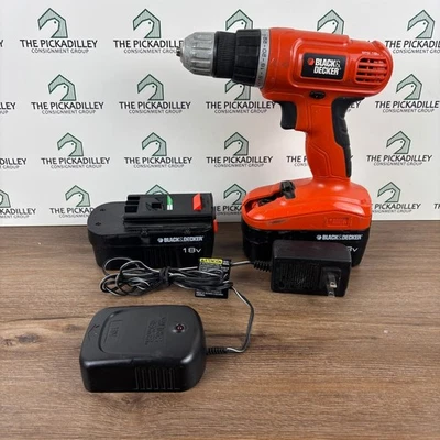 Taladro inalámbrico Black Decker GCO1800 18V con batería y cargador PROBADO LEER Foto 1 de 4