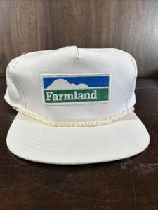 Sombrero de Colección Farmland Cuerda Snapback Parche Gorra Agricultura Alimentos - Imagen 1 de 8