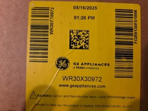 NEW IN BOX OEM Genuine GE Icemaker WR30X30972 AG4 - Picture 1 of 1