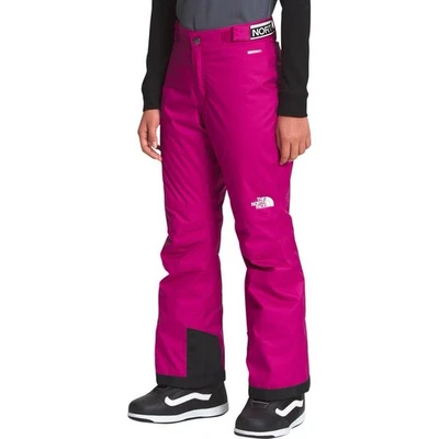 Pantalones de nieve The North Face Freedom niñas L 12 rosa fucsia aislados PHC81 Foto 1 de 4