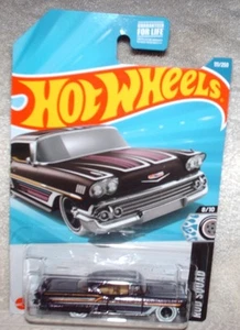 Hot Wheels 2025 Rod Squad Series '58 Chevy Impala brown,ex.card i combine ship - Picture 1 of 2