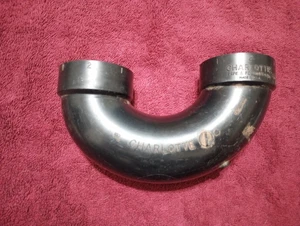 DWV Nibco Rohr 1-1/2 Zoll Schwarz ABS P-Trap ABS Slip Fit Long Sweep #5879 - Bild 1 von 5