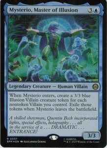 Mysterio, Master of Illusion R Marvel's Spider-Man 37 NM Foil MTG - Picture 1 of 2