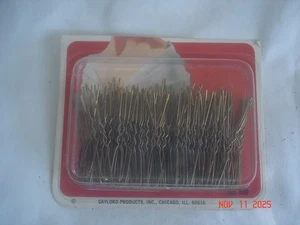 ABIERTO / MAYORMENTE COMPLETO De colección. PAQUETE ALFILERES PARA EL CABELLO GAYLORD PRODUCTS INC. #930 PARA MUJER - Imagen 1 de 4