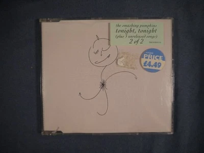 SMASHING PUMPKINS- TONIGHT TONIGHT   CD 4 TRACKS SINGLE 1ST 1995  UK   PRESS - Image 1 of 3
