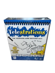 Telestrations 6 Spieler Familienpaket Spiel USAopoly neu versiegelt Alter 8+ Spaß Party - Bild 1 von 5