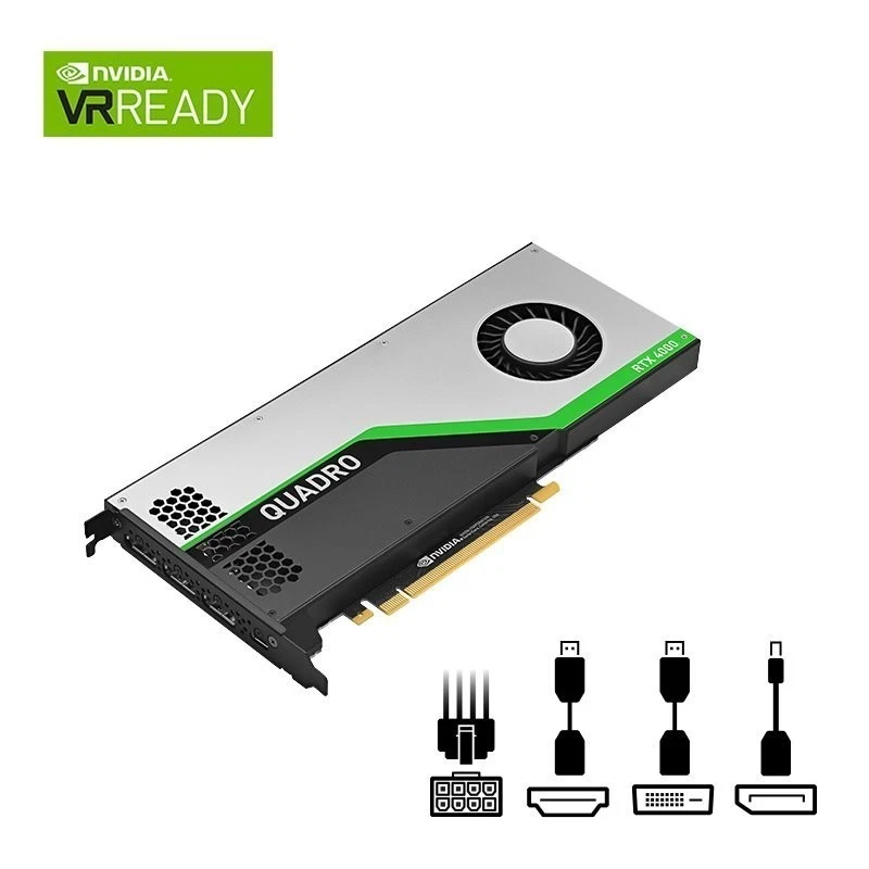 8GB Lenovo Quadro RTX 4000 GDDR6 USB-C PCI-E 3.0 x16 4X60V09656 RTX4000 - Image 1 of 1