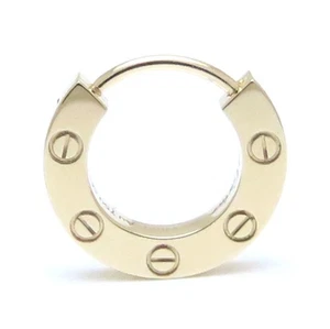 CARTIER 18K Yellow Gold Love Hoop Earring Single Piece /293829 - Bild 1 von 7