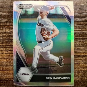 2021 Prizm Draft Picks Silver Prizm - Ben Casparius - #PDP162