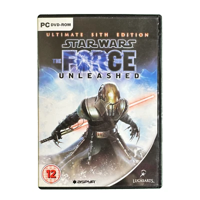 Star Wars The Force Unleashed Ultimate Sith Edition PC Region Free UK Mint Cond - Image 1 of 4