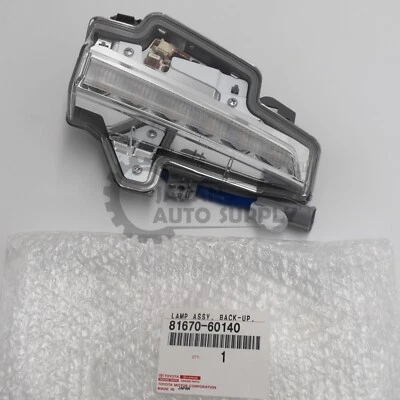 OEM NUEVO GENUINO LEXUS 2018-2021 LX570 PASAJERO DERECHO LÁMPARA DE RESPALDO 81670-60140 Foto 1 de 4