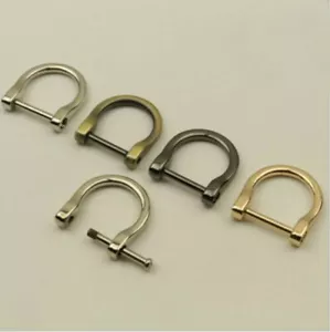 Bag Clasp Detachable Openable D Ring Clips For Bag Strapping Chain Belt 18 25 mm - Picture 1 of 15
