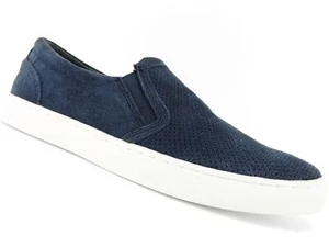 Bar III Men's Brant Slip-On Sneaker Navy Leather Size 11 M - Picture 1 of 6
