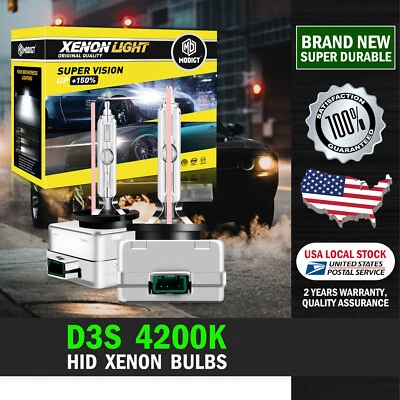 2 PIEZAS D3S 4200K HID xenón faros 42302 66340 para Jaguar F-Type 2016-2018 Foto 1 de 4