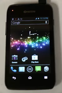 (WIE BESEHEN) KYOCERA EVENT IML77 KABELLOSES TELEFON - SCHWARZ - Bild 1 von 2