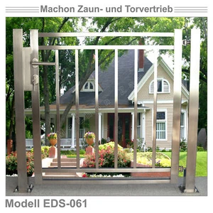 EB547 - EDELSTAHL - Pforte Gartentor Gartentür Tür Eisentor Tor Eingangstor, Tor - Bild 1 von 1