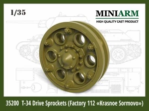 Miniarm 35200 1/35 T-34 Antriebskettenräder (Werk 112, Krasnoe Sormovo) - Bild 1 von 1