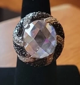 Charles Winston Cocktail Ring 925 - Picture 1 of 9