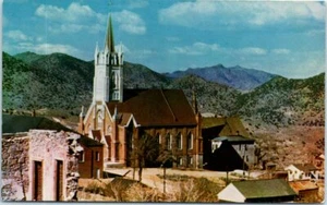 Lot of 5 Virginia City Nevada and Boulder Dam Postcards 1960s Saloon Church Etc - Picture 1 of 10