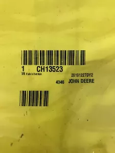 950 john deere OEM tractor O-ring New In Plastic - Picture 1 of 2