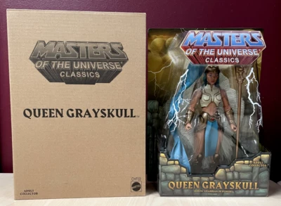 MOTUC He-Man Masters of the Universe Classics QUEEN GRAYSKULL MOC Sealed MISB Foto 1 de 2