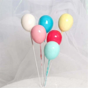 Decoración de globo Pastel Topper Pastel Bandera Cumpleaños Boda Fiesta Baby Shower Hágalo usted mismo - Imagen 1 de 10