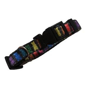 Gummy Bear Dog Collar Small Rainbow Candy Gummies Pet Cat Supplies Fur baby - Picture 1 of 4