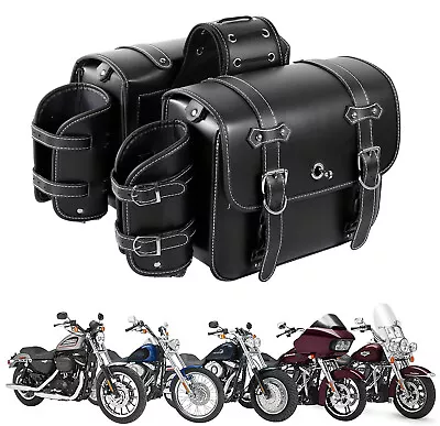 Motorcycle Pannier Side Saddlebag Luggage For Honda VTX1300 R C S T VTX1800 - Image 1 of 4