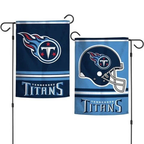 Brand New NFL Tennessee Titans 2 Sided 12.5" X 18" Garden Flag Wincraft Cover