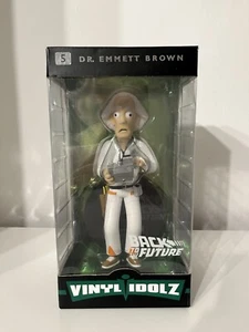 Doc Dr Emmett Brown Funko Vinyl Idolz Figure #4 Back To The Future - Picture 1 of 6