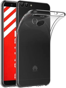 For HUAWEI P SMART 2018 SHOCKPROOF TPU CLEAR CASE SOFT SILICONE GEL SLIM COVER - Picture 1 of 10