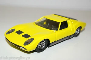 EIDAI GRIP EDAI GRIP JAPAN LAMBORGHINI MIURA YELLOW NEAR MINT RARE SELTEN RARO - Picture 1 of 7