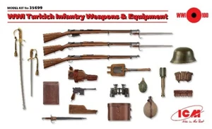 Armas y equipo de infantería turca de la Primera Guerra Mundial modelos ICM 35699 1/35 - Imagen 1 de 1