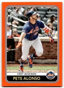 2020 Topps Big League ORANGE Pete Alonso New York Mets #29 - Picture 1 of 2