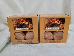 Yankee Candle Pumpkin Wreath Tealights - 2 Boxes - NEW - Picture 1 of 5