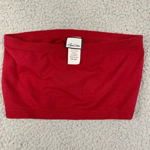 Agaci Too Damen Röhrentop OS rot dehnbar Made in USA Einheitsgröße - Bild 1 von 7