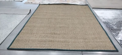 Tapete manchado NATURAL/AZUL CLARO 9' X 12' preço reduzido 1172734296 NF114M-9 - Imagem 1 de 4