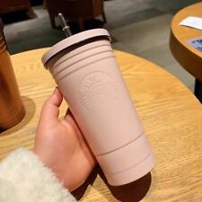 2024 Starbucks Cup Pink Cherry Blossom Stainless Steel Sippy Cup 473 ML