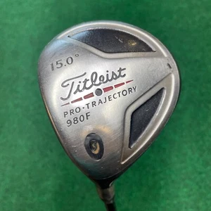 Titleist Pro-Trajectory 980F 15 degree 3-wood REAX 65g X-flex Super Stroke grip - Picture 1 of 11