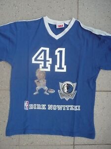 Dirk Nowitzki Dallas Mavericks NBA Authentic Basketbal Jersey Trikot Gr. 158/164