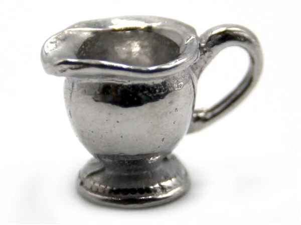 THE WONHAM COLLECTION Puppenstube Miniatur Maßstab 1:12 echtes bleifreies Zinn Milchkännchen DA35