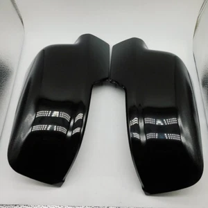 Tapas de espejo de cristal negro diamante derecha e izquierda PXJ para RAM 1500 2019-2022 DT - Imagen 1 de 4