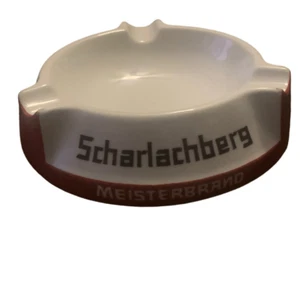 Cenicero de porcelana vintage Scharlachberg Meisterbrand una pieza de estilo atemporal - Imagen 1 de 12