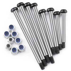 8X Stahl Kontermutter Style Hinge-Pin für Traxxas Slash 2WD 2.4G RC 1/10 Truck - Bild 1 von 7